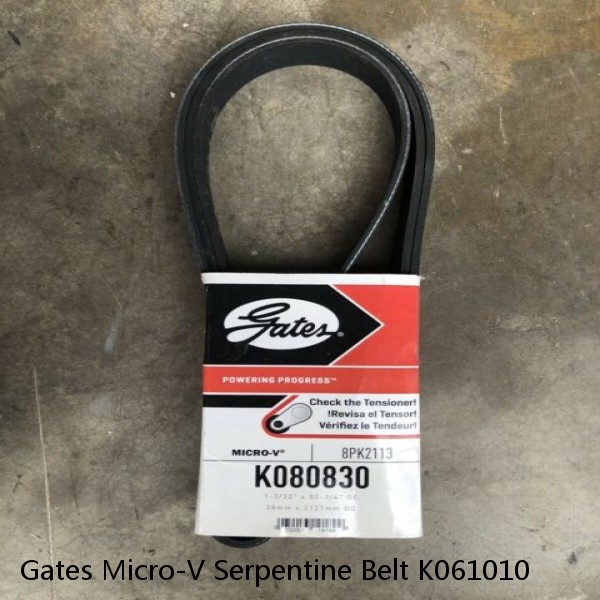 Gates Micro-V Serpentine Belt K061010