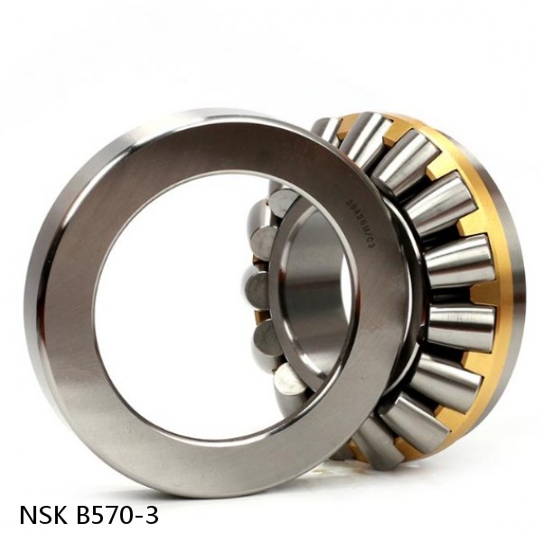 B570-3 NSK Angular contact ball bearing