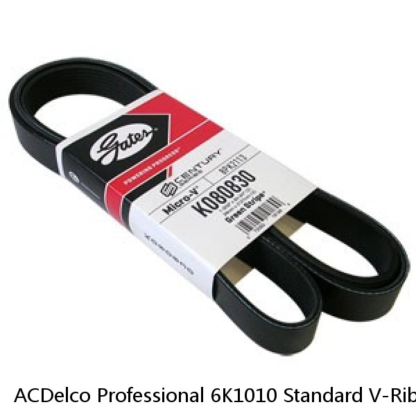 ACDelco Professional 6K1010 Standard V-Ribbed Serpentine Belt