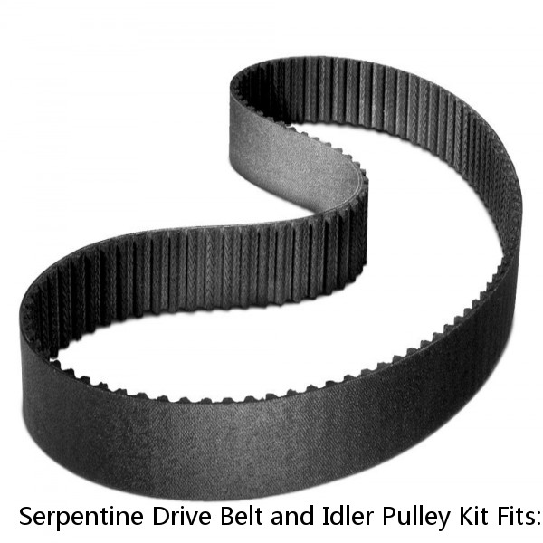 Serpentine Drive Belt and Idler Pulley Kit Fits: Lexus IS250 IS350 2006-2012 