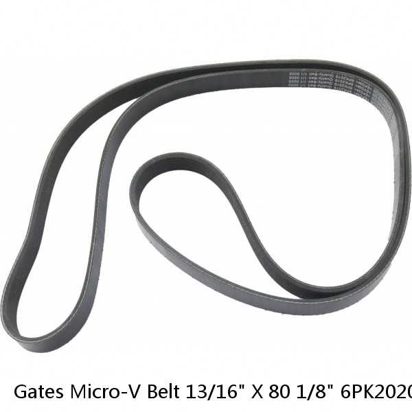 Gates Micro-V Belt 13/16" X 80 1/8" 6PK2020 K060795 New